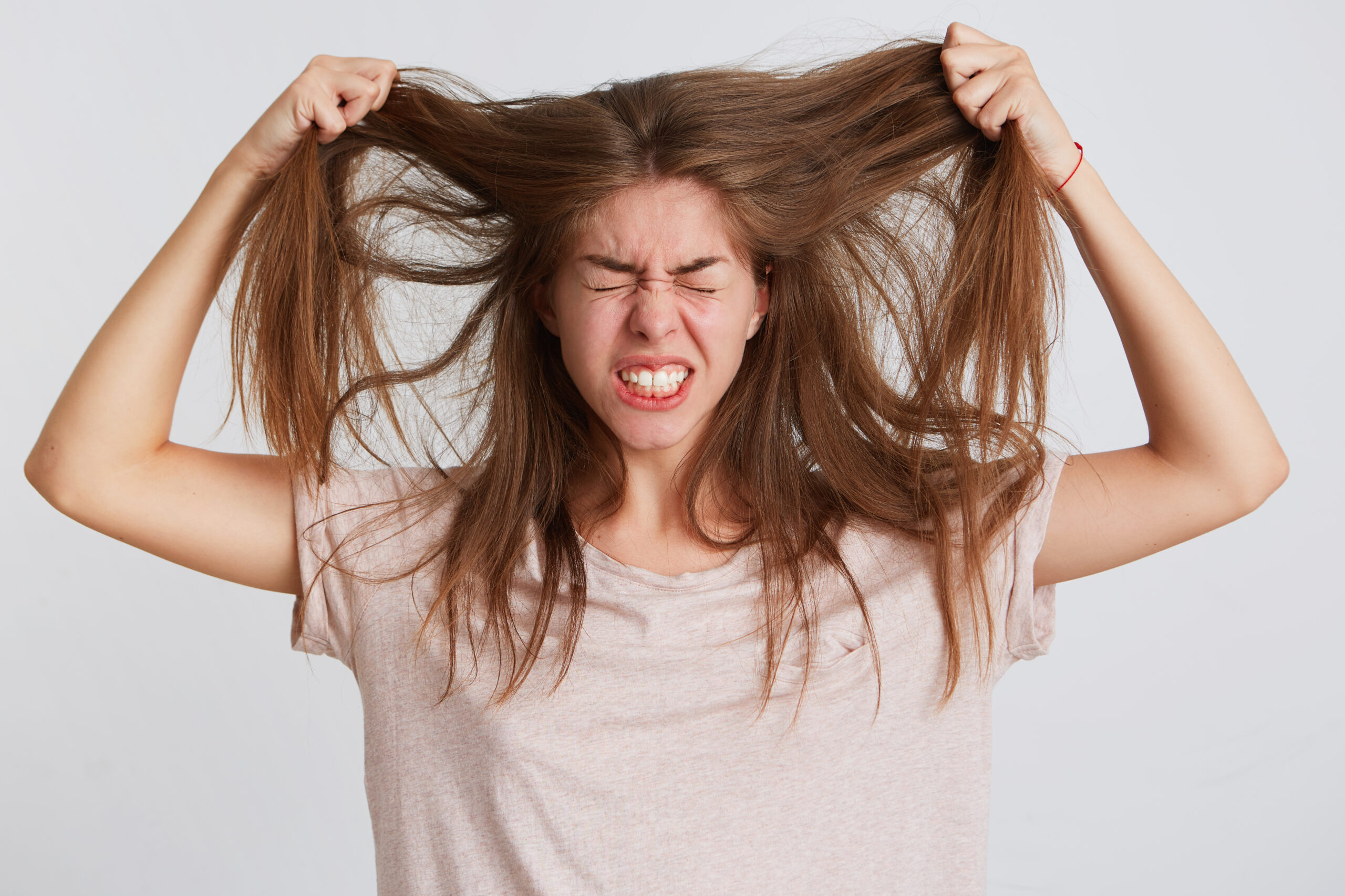Heat Damaged Hair with Tips on How to Repair It